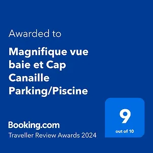 Magnifique Vue Baie Et Cap Canaille Parking/piscine Appartement